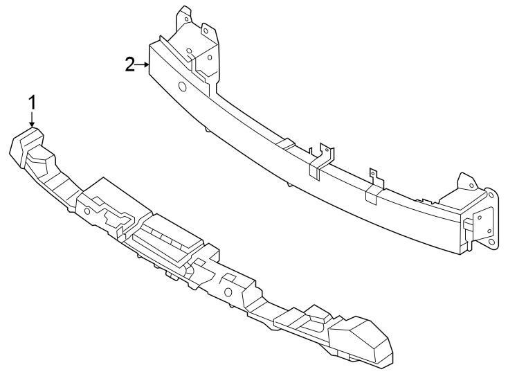 1Front bumper & grille. Bumper & components.https://images.simplepart.com/images/parts/motor/fullsize/1003015.png