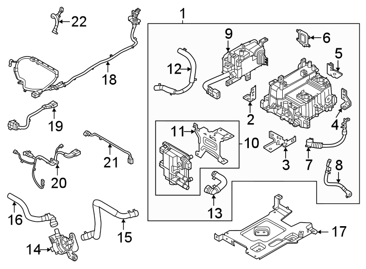 Diagram Electrical components. for your Hyundai