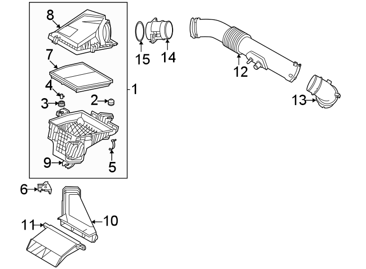 14Engine / transaxle. Air intake.https://images.simplepart.com/images/parts/motor/fullsize/1003330.png