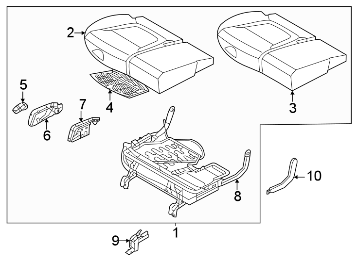 1Seats & tracks. Rear seat components.https://images.simplepart.com/images/parts/motor/fullsize/1003620.png