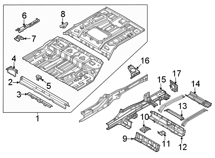 16Rear body & floor. Floor & rails.https://images.simplepart.com/images/parts/motor/fullsize/1006535.png