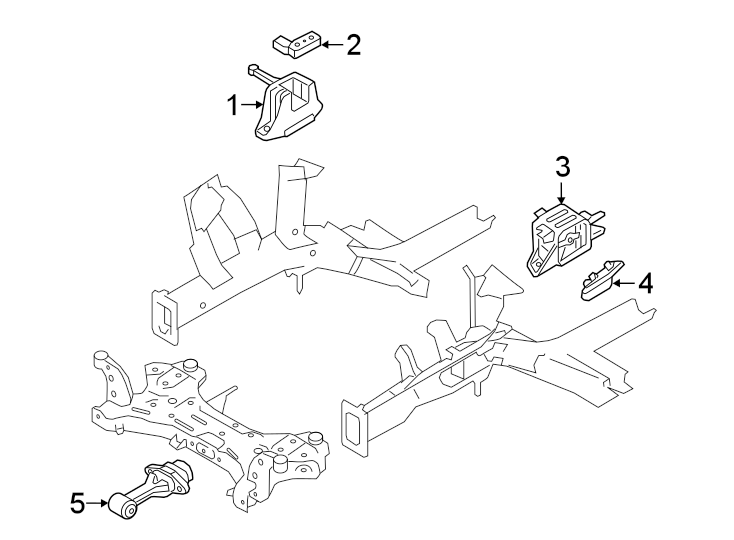 1Engine / transaxle. Engine & TRANS mounting.https://images.simplepart.com/images/parts/motor/fullsize/1008180.png