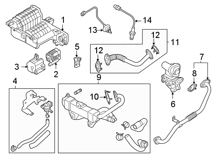 13Emission system. Emission components.https://images.simplepart.com/images/parts/motor/fullsize/1008222.png