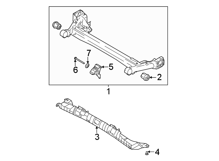 1Rear suspension. Suspension components.https://images.simplepart.com/images/parts/motor/fullsize/1008685.png