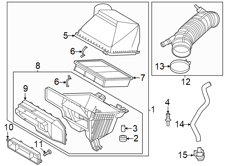 15Engine / transaxle. Air intake.https://images.simplepart.com/images/parts/motor/fullsize/1008840.png