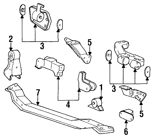 3ENGINE / TRANSAXLE. ENGINE MOUNTING.https://images.simplepart.com/images/parts/motor/fullsize/1015132.png