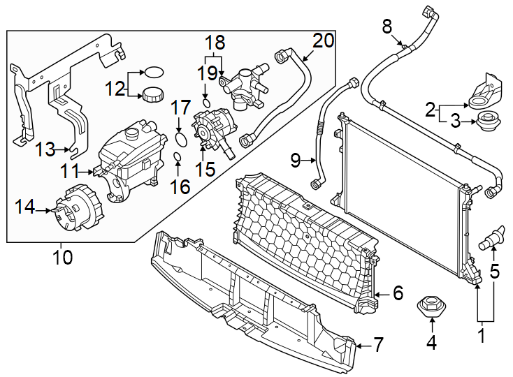 10Radiator & components.https://images.simplepart.com/images/parts/motor/fullsize/1016040.png