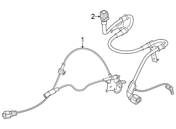 Full size assembly image of Abs components. (1/1)