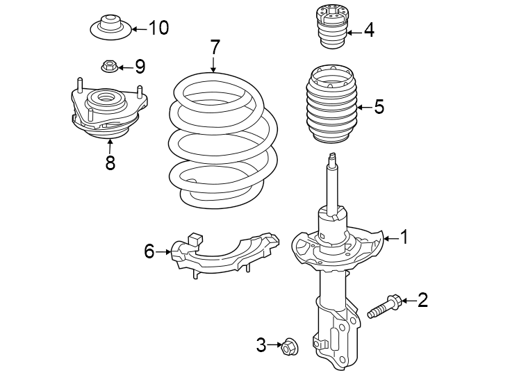 6Front suspension. Struts & components.https://images.simplepart.com/images/parts/motor/fullsize/1016185.png