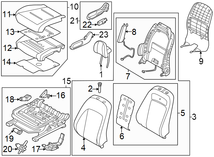 18Seats & tracks. Passenger seat components.https://images.simplepart.com/images/parts/motor/fullsize/1016305.png