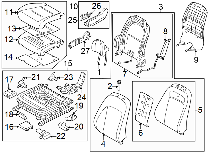 19Seats & tracks. Driver seat components.https://images.simplepart.com/images/parts/motor/fullsize/1016310.png