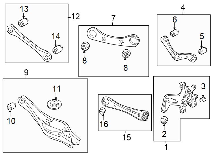 1Rear suspension. Suspension components.https://images.simplepart.com/images/parts/motor/fullsize/1016485.png