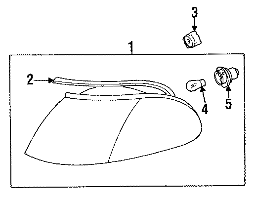 Diagram FRONT LAMPS. SIDE MARKER LAMPS. for your 2006 Hyundai Elantra   