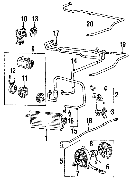 11AIR CONDITIONER & HEATER. COMPRESSOR & LINES.https://images.simplepart.com/images/parts/motor/fullsize/1020120.png