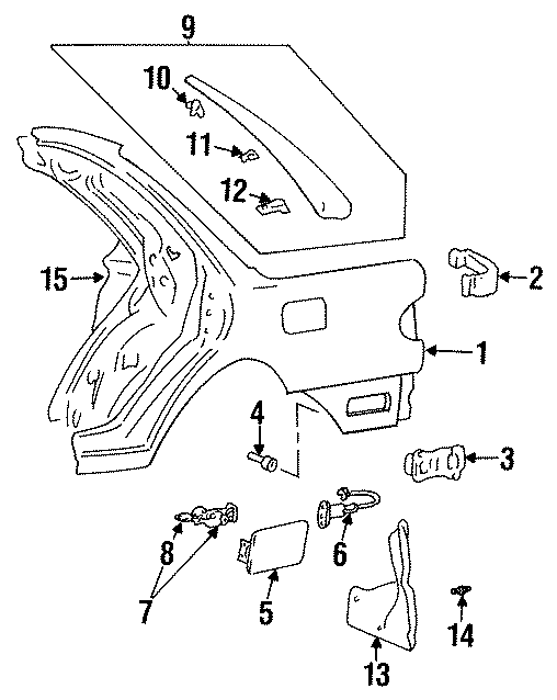 4EXTERIOR TRIM. INNER STRUCTURE. QUARTER PANEL & COMPONENTS.https://images.simplepart.com/images/parts/motor/fullsize/1020660.png