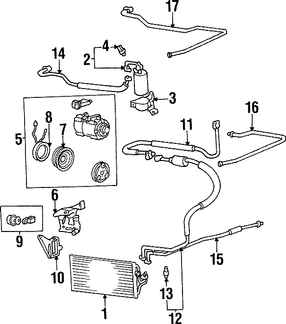 2AIR CONDITIONER & HEATER. COMPRESSOR & LINES. CONDENSER.https://images.simplepart.com/images/parts/motor/fullsize/1021075.png