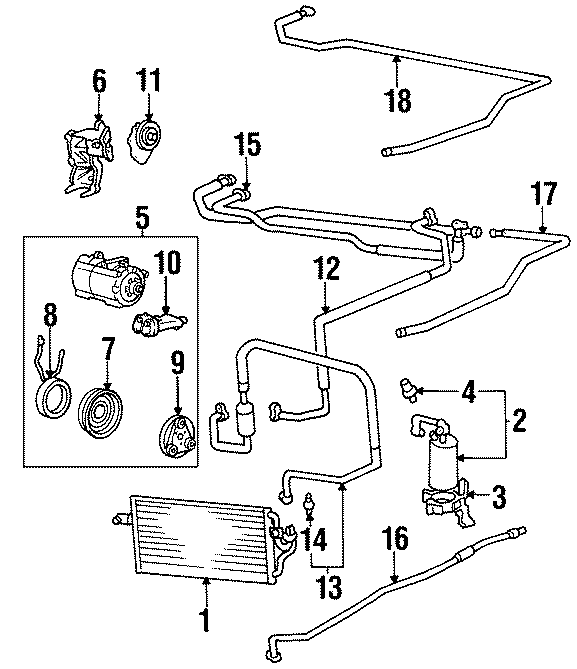 7AIR CONDITIONER & HEATER. COMPRESSOR & LINES. CONDENSER.https://images.simplepart.com/images/parts/motor/fullsize/1021080.png