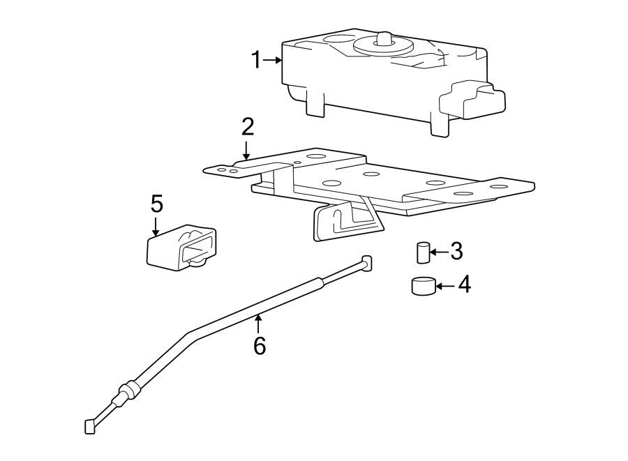 Full size assembly image of CRUISE CONTROL SYSTEM. (1/1)