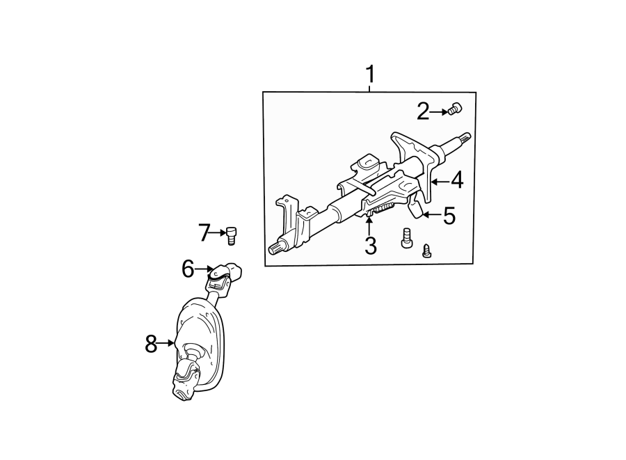 6STEERING COLUMN ASSEMBLY.https://images.simplepart.com/images/parts/motor/fullsize/1022325.png