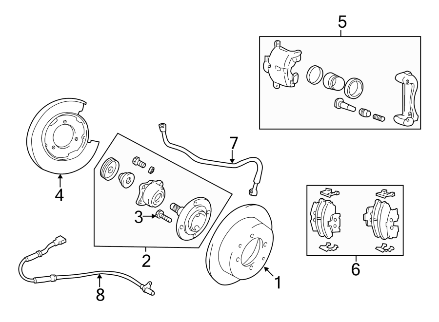 8REAR SUSPENSION. BRAKE COMPONENTS.https://images.simplepart.com/images/parts/motor/fullsize/1022595.png