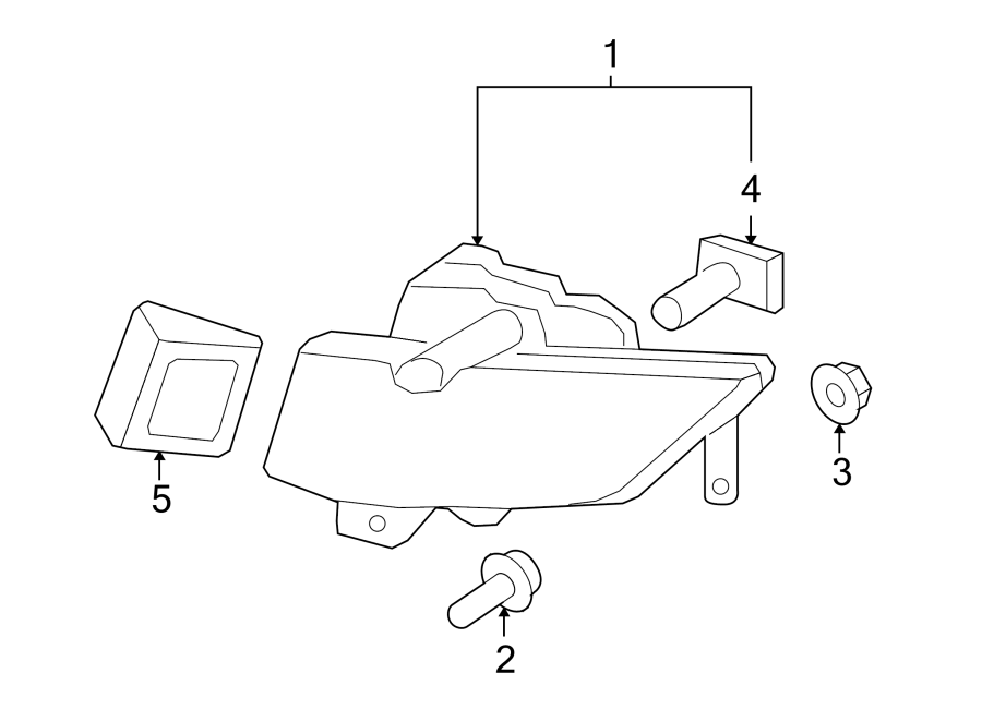 Diagram FRONT LAMPS. FOG LAMPS. for your 2012 Hyundai Elantra  L Sedan 