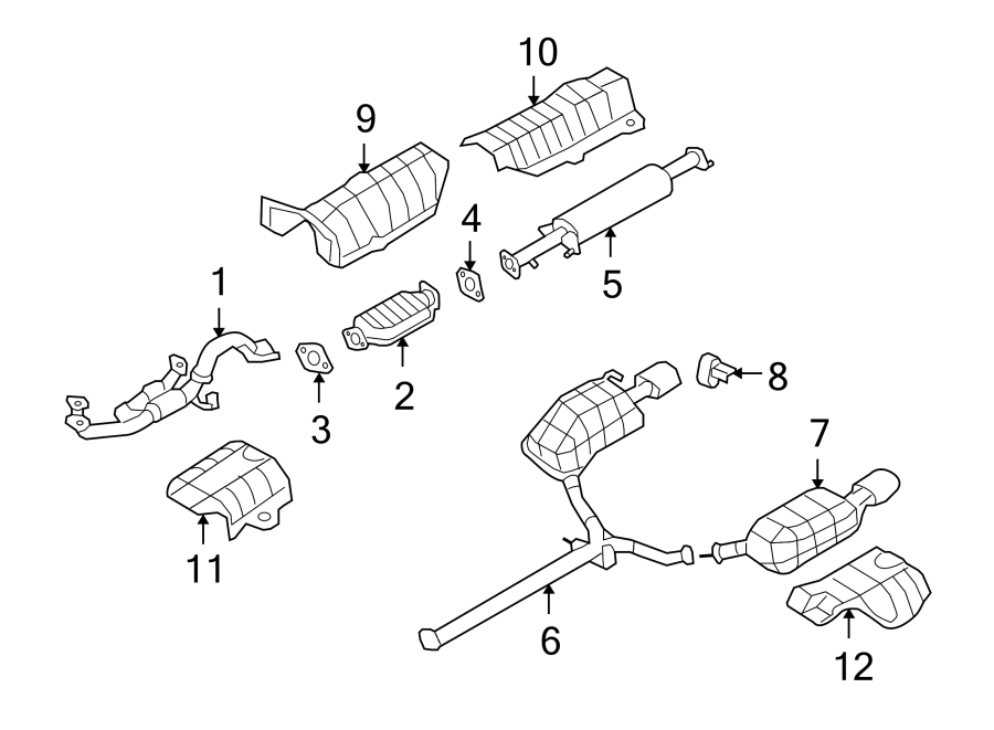 3Exhaust system. Exhaust components.https://images.simplepart.com/images/parts/motor/fullsize/1023226.png