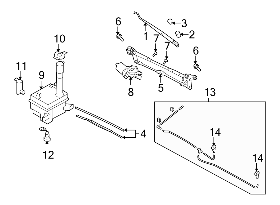 11WINDSHIELD. WIPER & WASHER COMPONENTS.https://images.simplepart.com/images/parts/motor/fullsize/1023325.png