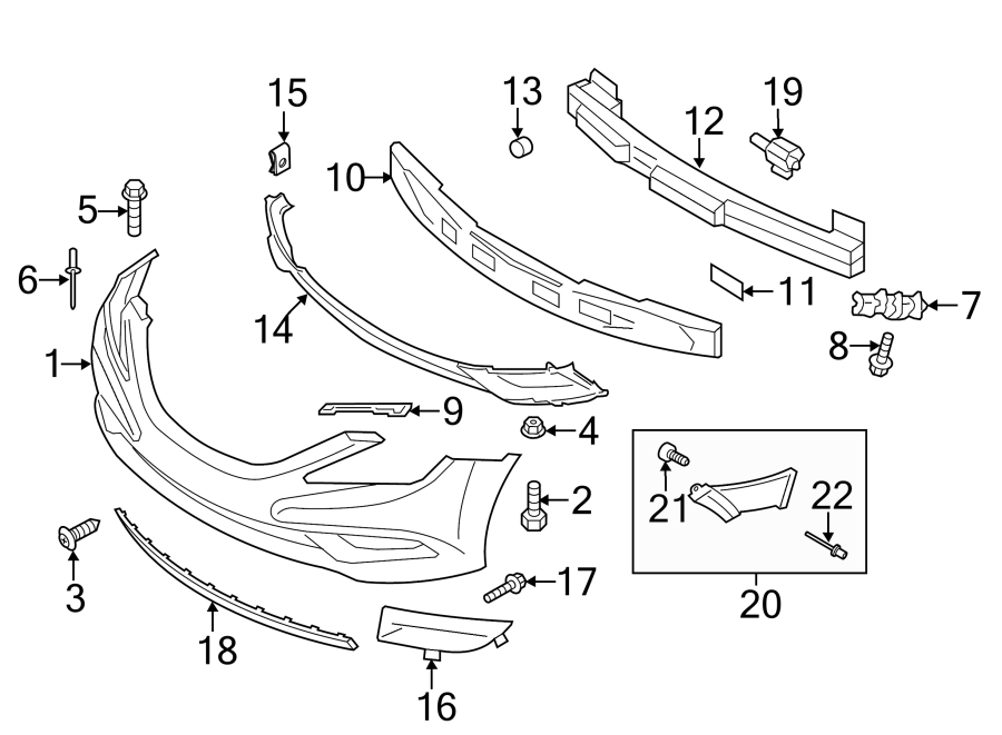 17FRONT BUMPER. BUMPER & COMPONENTS.https://images.simplepart.com/images/parts/motor/fullsize/1024012.png