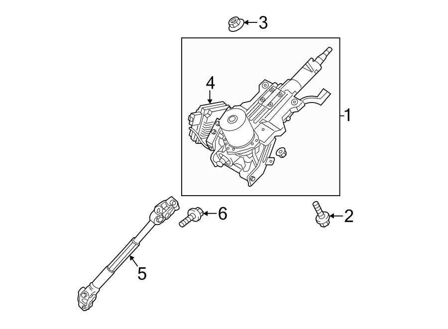 6STEERING COLUMN ASSEMBLY.https://images.simplepart.com/images/parts/motor/fullsize/1024270.png