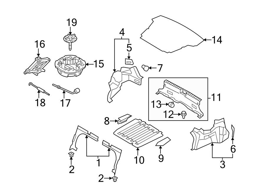 19REAR BODY & FLOOR. TRUNK TRIM.https://images.simplepart.com/images/parts/motor/fullsize/1024555.png