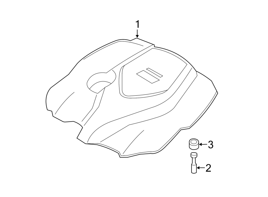 1ENGINE / TRANSAXLE. ENGINE APPEARANCE COVER.https://images.simplepart.com/images/parts/motor/fullsize/1024660.png