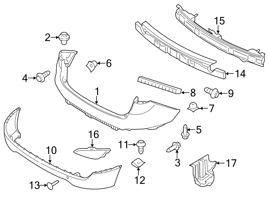 1REAR BUMPER. BUMPER & COMPONENTS.https://images.simplepart.com/images/parts/motor/fullsize/1026585.png