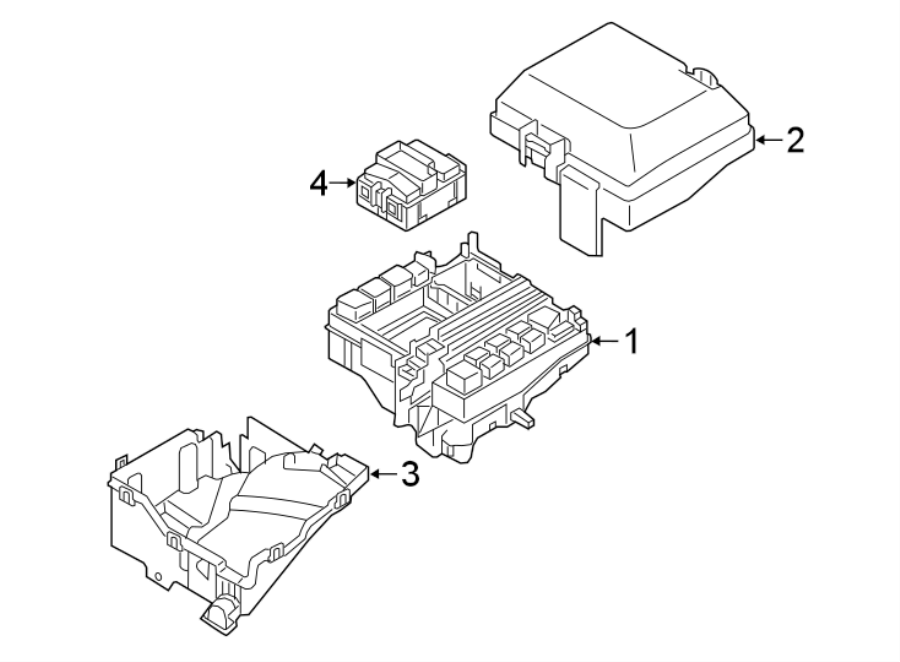 Diagram FUSE & RELAY. for your 2014 Hyundai Equus   