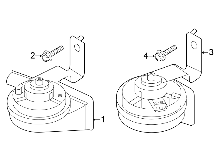 Diagram Horn. for your 2022 Hyundai Sonata   