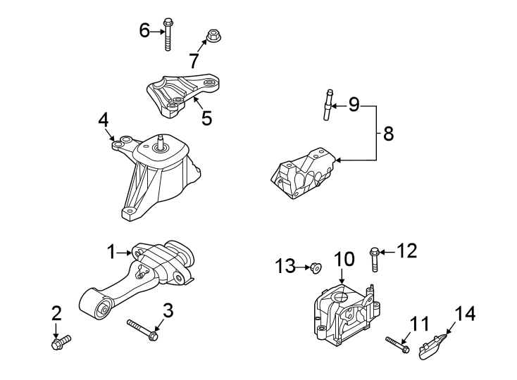 8Engine / transaxle. Engine & TRANS mounting.https://images.simplepart.com/images/parts/motor/fullsize/1028255.png