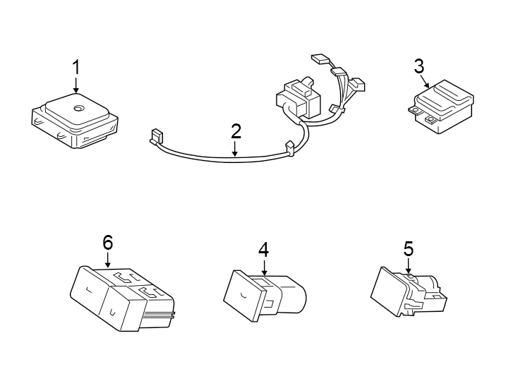 42024-25. Front. Mode. Rear. Type 1. Type 2. W/O remote park. W/O wireless charger. W/REMOTE park. W/WIRELESS charger.https://images.simplepart.com/images/parts/motor/fullsize/1028418.png