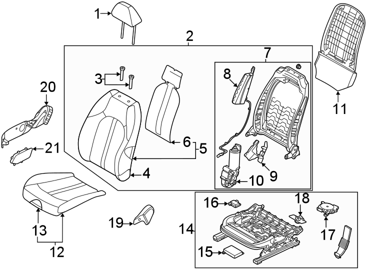 13Seats & tracks. Passenger seat components.https://images.simplepart.com/images/parts/motor/fullsize/1028440.png