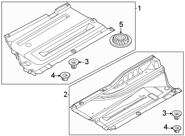 Diagram Pillars. Rocker & floor. Under cover & splash shields. for your 2010 Hyundai Genesis Coupe   