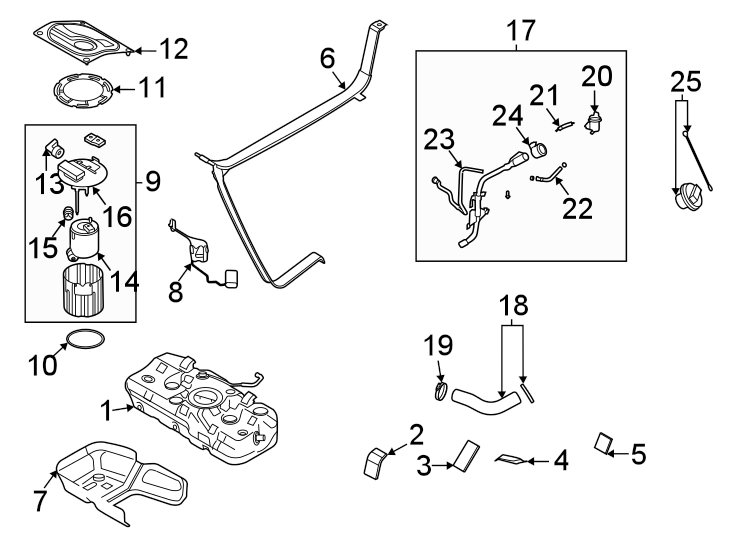 12Fuel system components.https://images.simplepart.com/images/parts/motor/fullsize/1028612.png