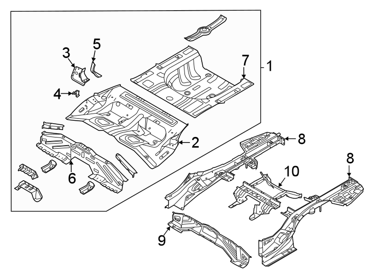 3Rear body & floor. Floor & rails.https://images.simplepart.com/images/parts/motor/fullsize/1028640.png