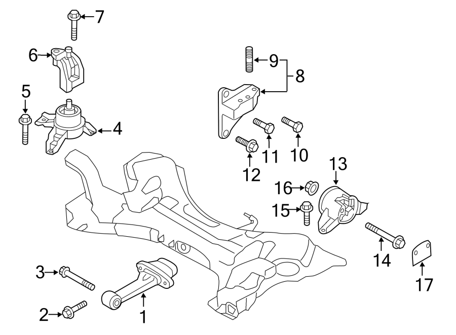 8Engine / transaxle. Engine & TRANS mounting.https://images.simplepart.com/images/parts/motor/fullsize/1029205.png