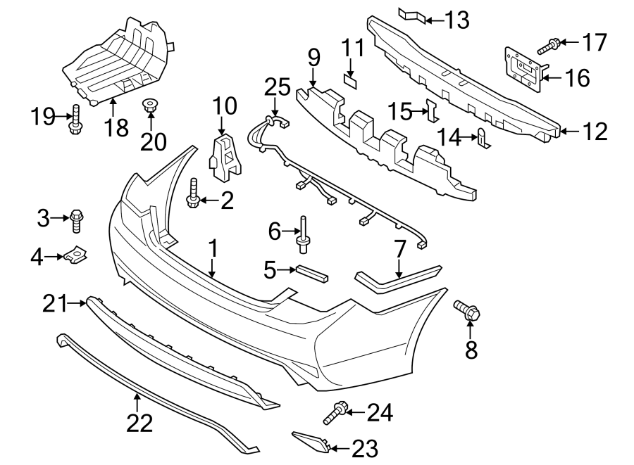 5REAR BUMPER. BUMPER & COMPONENTS.https://images.simplepart.com/images/parts/motor/fullsize/1029580.png