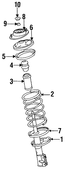 10FRONT SUSPENSION. STRUTS & COMPONENTS.https://images.simplepart.com/images/parts/motor/fullsize/1030140.png