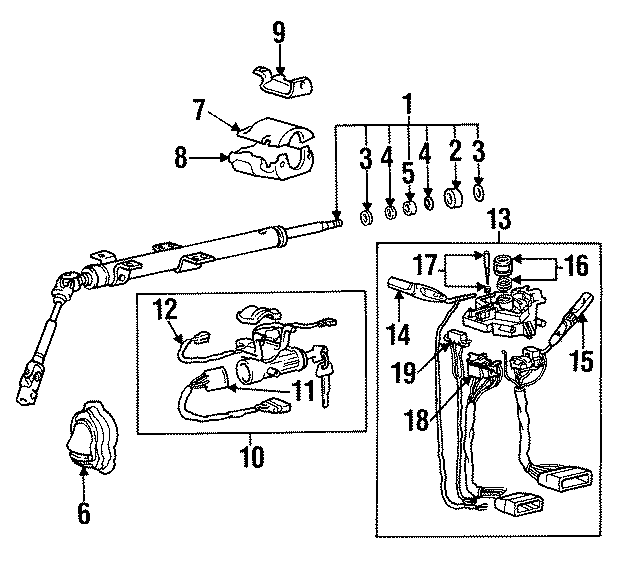 6STEERING COLUMN ASSEMBLY.https://images.simplepart.com/images/parts/motor/fullsize/1030160.png