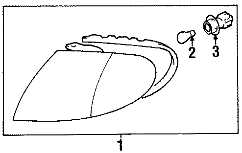 Diagram FRONT LAMPS. SIGNAL LAMPS. for your 2006 Hyundai Elantra   