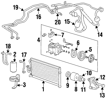 14AIR CONDITIONER & HEATER. COMPRESSOR & LINES.https://images.simplepart.com/images/parts/motor/fullsize/1031050.png