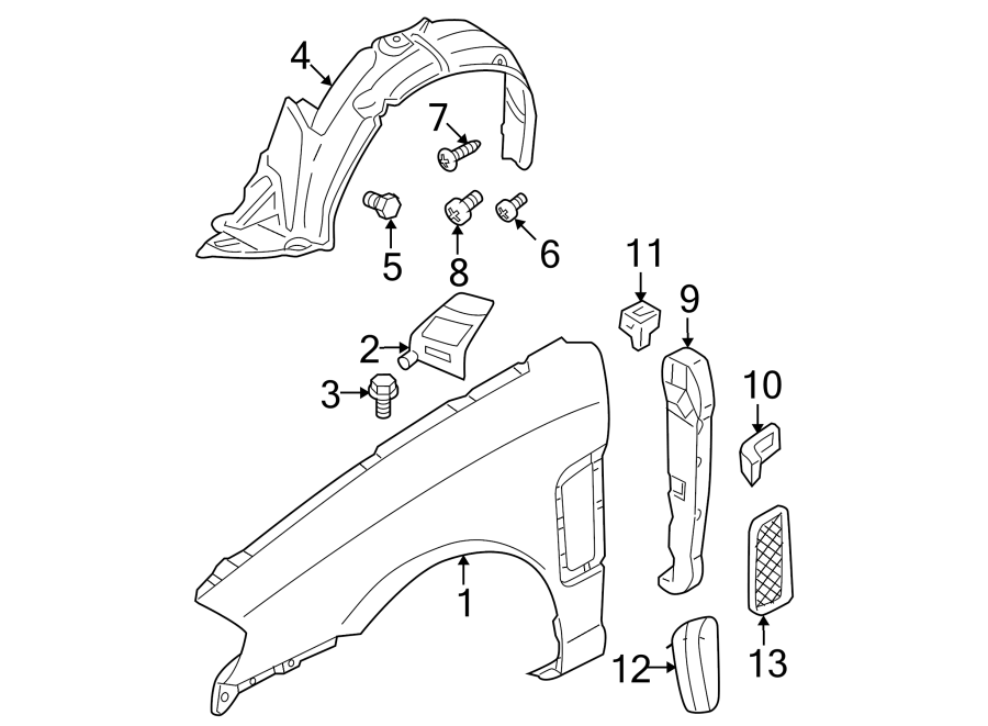 7EXTERIOR TRIM. FENDER & COMPONENTS.https://images.simplepart.com/images/parts/motor/fullsize/1033105.png