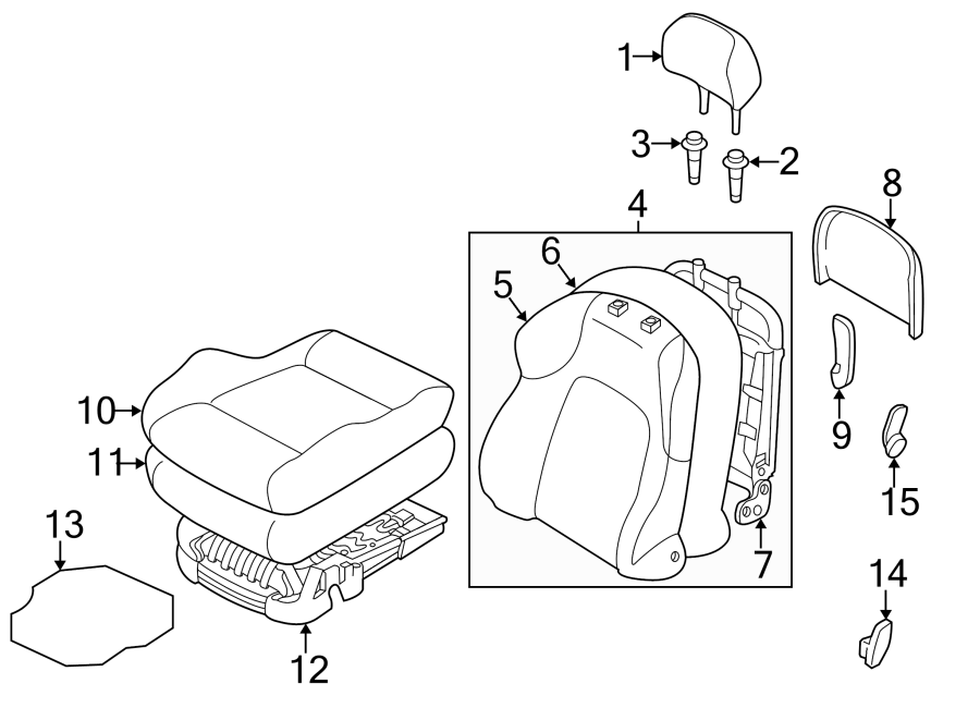 15SEATS & TRACKS. FRONT SEAT COMPONENTS.https://images.simplepart.com/images/parts/motor/fullsize/1033385.png