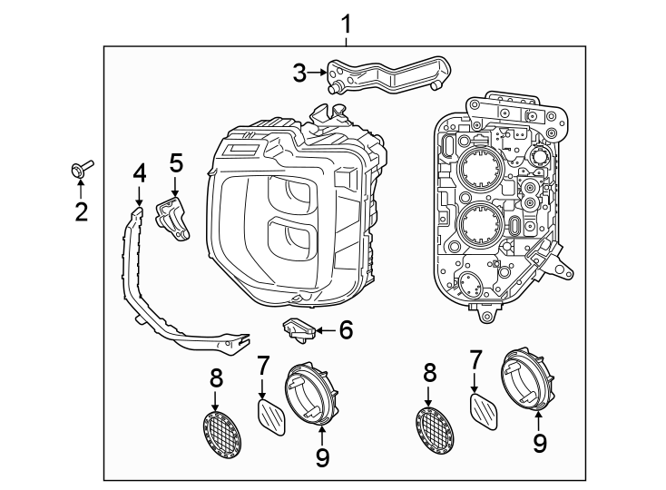 7FRONT LAMPS. HEADLAMP COMPONENTS.https://images.simplepart.com/images/parts/motor/fullsize/1035025.png