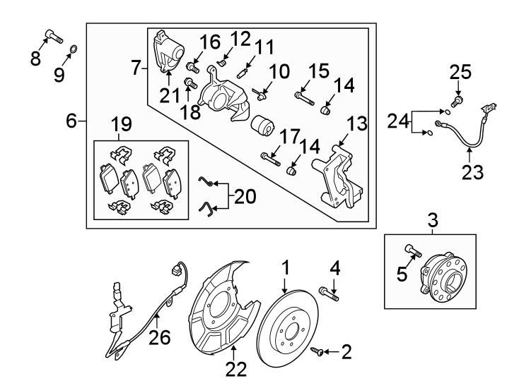 6REAR SUSPENSION. BRAKE COMPONENTS.https://images.simplepart.com/images/parts/motor/fullsize/1035605.png